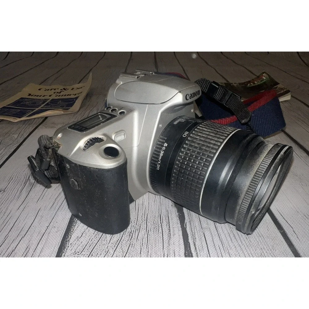 Canon Rebel 2000 EOS Camera  28-80mm & 80-205mm Les Included With Manuals